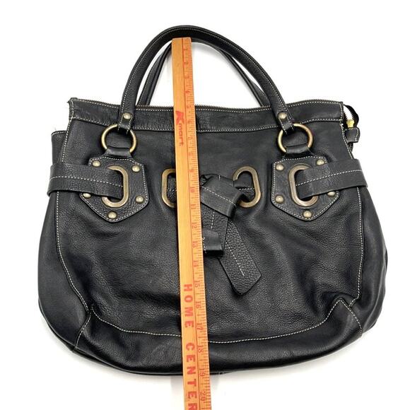 GAIL LABELLE Made in Italy black leather bag - Picture 5 of 9